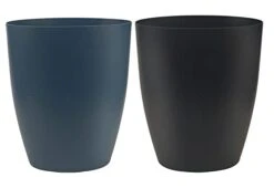 Gereen 2 Gallon Small Trash Can,Oval Small Trash Bin Wastebasket For Bathroom Bedroom Kitchen Countertop Under Sink (2 Pack, Blue+Green) 20 Gereen 2 Gallon Small Trash Can,Oval Small Trash Bin Wastebasket For Bathroom Bedroom Kitchen Countertop Under Sink (2 Pack, Blue+Green) -GENERIC Shop 219D5yzj09L