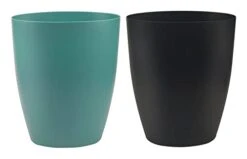 Gereen 2 Gallon Small Trash Can,Oval Small Trash Bin Wastebasket For Bathroom Bedroom Kitchen Countertop Under Sink (2 Pack, Blue+Green) 18 Gereen 2 Gallon Small Trash Can,Oval Small Trash Bin Wastebasket For Bathroom Bedroom Kitchen Countertop Under Sink (2 Pack, Blue+Green) -GENERIC Shop 21KXu HjnYL