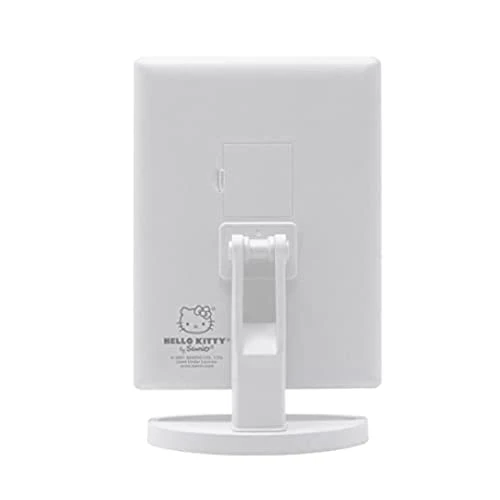 Mpressions Vanity Hello Kitty Trifold LED Mirror, Desk Mirror With Lights And Touch Sensor Dimmer, Lighted Makeup Mirror With Adjustable 2X And 3X Magnifying Mirror (White) 3 Mpressions Vanity Hello Kitty Trifold LED Mirror, Desk Mirror With Lights And Touch Sensor Dimmer, Lighted Makeup Mirror With Adjustable 2X And 3X Magnifying Mirror (White) - Image 3