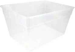 Sterilite 19608006 41 Quart/39 Liter Underbed Storage Box, Clear With White Lid, 6-Pack -GENERIC Shop 21Z9ZRaE6oL. AC