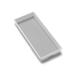 Madesmart Premium Antimicrobial Classic 15 X 6 Bin, Drawer Organizer, Multi-Purpose Home Organization, EPA Certified, White