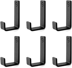 Piffny Robe & Towel Hook, 6 Pack Heavy Duty Stainless Steel Outdoor Wall Hooks For Hanging Towel, Coat, Backpack, Keys, Etc (Modern Industrial) -GENERIC Shop 310oZT66xS. AC