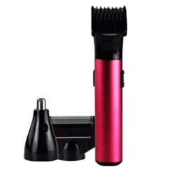 3 In 1 Men Electric Hair Cut Clipper Beard Shaver Machine Nose Trimmers Set HTA