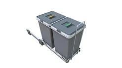 Elletipi PF01 34A2 Pull-Out Differentiated Waste Bin For Base Unit 8 Elletipi PF01 34A2 Pull-Out Differentiated Waste Bin For Base Unit -GENERIC Shop 312p76UWbaL
