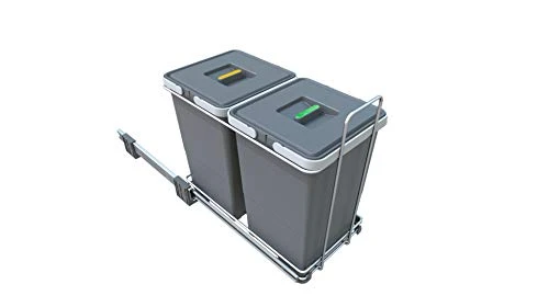 Elletipi PF01 34A2 Pull-Out Differentiated Waste Bin For Base Unit 4 Elletipi PF01 34A2 Pull-Out Differentiated Waste Bin For Base Unit - Image 4