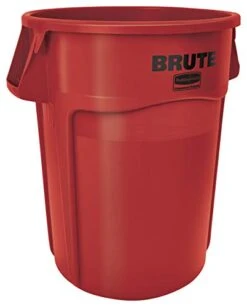 Rubbermaid Commercial Products BRUTE Heavy-Duty Trash/Garbage Can, 55-Gallon, Gray, Wastebasket For Home/Garage/Mall/Office/Stadium/Bathroom, Pack Of 3 -GENERIC Shop 313C1iYMRyL