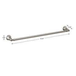 Elta Faucet 73224-SS Woodhurst Wall Mounted 24" Towel Bar In Stainless -GENERIC Shop 315Km2HMXJL
