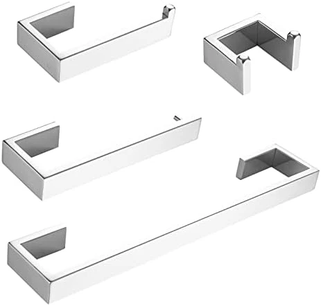 Four Piece Bathroom Accessories Set Stainless Steel Wall Mounted,Brushed Nickel Finished 10 Four Piece Bathroom Accessories Set Stainless Steel Wall Mounted,Brushed Nickel Finished - Image 10
