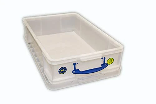 Really Useful Plastic Storage Box 33 Litre White Strong 2 Really Useful Plastic Storage Box 33 Litre White Strong - Image 2