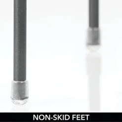 MDesign Large Metal Raised Closet Storage Shelf Organizer For Bedrooms, Bathrooms, Living Room Organization - Holds Clothes, Shoes, Jeans - Concerto Collection - 2 Pack - Graphite/Dark Gray -GENERIC Shop 31A6bu7WQeL