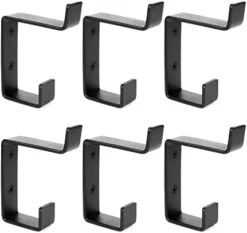 Piffny Robe & Towel Hook, 6 Pack Heavy Duty Stainless Steel Outdoor Wall Hooks For Hanging Towel, Coat, Backpack, Keys, Etc (Modern Industrial) -GENERIC Shop 31ASjJbYgVL. AC