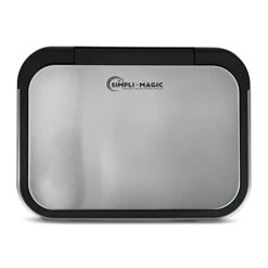 SIMPLI-MAGIC 50 Liter Soft-Close, Smudge Resistant Trash Can With Foot Pedal And Built In Filter-Stainless Steel, Sleek Finish, 50L/13.2 Gallon -GENERIC Shop 31BrAh65cjL