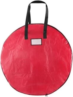 Elf Stor Red Holiday Christmas Wreath Storage Bag For 24-Inch Wreaths -GENERIC Shop 31C2AhMsWpL. AC