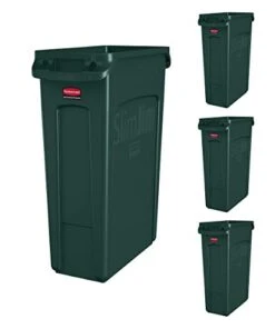 Rubbermaid Slim Jim Trash Can Waste Bin With Venting Channels, Blue Recycling For Kitchen/Office/Workspace, Pack Of 4 25 Rubbermaid Slim Jim Trash Can Waste Bin With Venting Channels, Blue Recycling For Kitchen/Office/Workspace, Pack Of 4 -GENERIC Shop 31C9nJZsoGL
