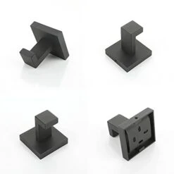 Wall Hooks Towel Hooks Towel Holder Robe Hook Bathroom Hooks Black Heavy Duty Door Hanger Stainless Steel Matt Black 4 Pack 16 Wall Hooks Towel Hooks Towel Holder Robe Hook Bathroom Hooks Black Heavy Duty Door Hanger Stainless Steel Matt Black 4 Pack -GENERIC Shop 31CMJVaRiVL