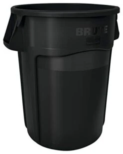 Rubbermaid Commercial Products BRUTE Heavy-Duty Trash/Garbage Can, 55-Gallon, Gray, Wastebasket For Home/Garage/Mall/Office/Stadium/Bathroom, Pack Of 3 -GENERIC Shop 31Do4YsB5hL