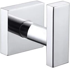 Angle Simple Bathroom Towel Hook, Stainless Steel Bath Towel Holder, Kitchen Towel Rack, Heavy Duty Garage Wall Hook, Single Robe Coat Hook Matte Black -GENERIC Shop 31EGMfnmSpL. AC