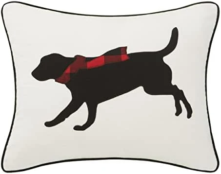 Eddie Bauer Home Throw Pillow With Zipper Closure, Perfect Home Decor For Bed Or Sofa, 16" X 20", Elk Charcoal/Black 5 Eddie Bauer Home Throw Pillow With Zipper Closure, Perfect Home Decor For Bed Or Sofa, 16" X 20", Elk Charcoal/Black - Image 5