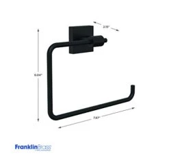 MAX46-FB Maxted Towel Ring In Matte Black -GENERIC Shop 31F2ANVpmTL
