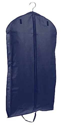 60" Garment Bags For Travel & Hanging Clothes - Suit Covers Garment Bag For Men & Women Dress Bag - Closet Storage Suit Bag, Dress Bags, Coat Storage - Zipper Closure (Navy)