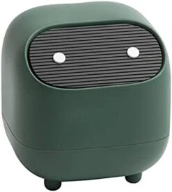 AnyCar Cute Mini Ninja Desktop Trash Can Double Press Trash Can With Lid Suitable For Office Bedroom Trash Can -GENERIC Shop 31J7gB1D eS. AC