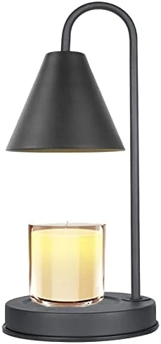 Mocalido Candle Warmer Lamp, Dimmable Electric Candle Lamp Warmer, Metal Melting Wax Warmer For Home Decor, Home Scented Jar Candles Heater With 2 Bulbs For Gifts, Black 8 Mocalido Candle Warmer Lamp, Dimmable Electric Candle Lamp Warmer, Metal Melting Wax Warmer For Home Decor, Home Scented Jar Candles Heater With 2 Bulbs For Gifts, Black - Image 8