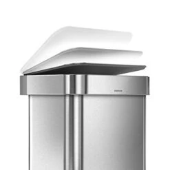 Simplehuman 45 Liter / 12 Gallon Rectangular Hands-Free Kitchen Step Trash Can With Soft-Close Lid, Brushed Stainless Steel 13 Simplehuman 45 Liter / 12 Gallon Rectangular Hands-Free Kitchen Step Trash Can With Soft-Close Lid, Brushed Stainless Steel -GENERIC Shop 31KSGO7aADL