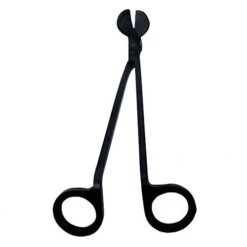 1st Choice Candle Cutter Stainless Steel Wick Clipper Scissor Candle Tool Matte Black - Candle Wick Trimmer