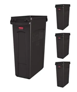 Rubbermaid Slim Jim Trash Can Waste Bin With Venting Channels, Blue Recycling For Kitchen/Office/Workspace, Pack Of 4 24 Rubbermaid Slim Jim Trash Can Waste Bin With Venting Channels, Blue Recycling For Kitchen/Office/Workspace, Pack Of 4 -GENERIC Shop 31L8jRK9aL
