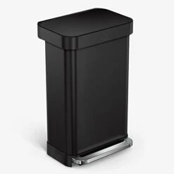 Simplehuman 45 Liter / 12 Gallon Rectangular Hands-Free Kitchen Step Trash Can With Soft-Close Lid, Brushed Stainless Steel 21 Simplehuman 45 Liter / 12 Gallon Rectangular Hands-Free Kitchen Step Trash Can With Soft-Close Lid, Brushed Stainless Steel -GENERIC Shop 31LinyCbzrL. AC