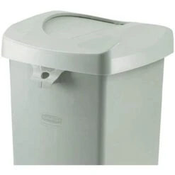 Rubbermaid Commercial Products Untouchable Trash/Recycling Swing Lid, Beige, Compatible With 23-Gallon Untouchable Containers -GENERIC Shop 31MW9aerXFL
