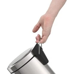 Tramontina 3L Stainless Steel Pedal, Waste, Bin, Garbage, Trash, 170X170X210MM -GENERIC Shop 31N9ALk5qQS