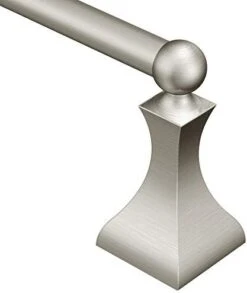 Moen DN8324BN Retreat Collection 24-Inch Bathroom Single-Towel Bar, Brushed Nickel -GENERIC Shop 31Nr3y0FGEL. AC