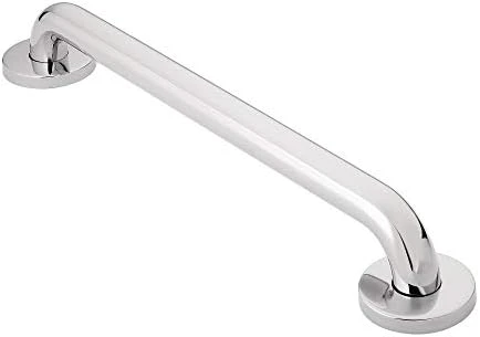 Moen R8712P 12-Inch Bathroom Grab Bar, Peened 9 Moen R8712P 12-Inch Bathroom Grab Bar, Peened - Image 9