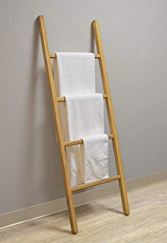 Asta Spa Teak Towel Ladder 3 Asta Spa Teak Towel Ladder - Image 3