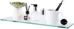 16-Inch Glass Shelves For Bathroom, Bathroom Shelf Tempered Glass 2 Pack Wall Mount SUS 304 Stainless Steel Brushed Finish, A2022S41-2-C1 21 16-Inch Glass Shelves For Bathroom, Bathroom Shelf Tempered Glass 2 Pack Wall Mount SUS 304 Stainless Steel Brushed Finish, A2022S41-2-C1 -GENERIC Shop 31WFHWzc4jL. AC