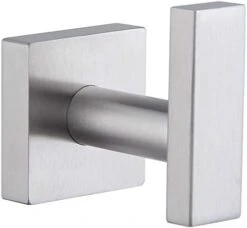 Angle Simple Bathroom Towel Hook, Stainless Steel Bath Towel Holder, Kitchen Towel Rack, Heavy Duty Garage Wall Hook, Single Robe Coat Hook Matte Black -GENERIC Shop 31WaXIQajYL. AC