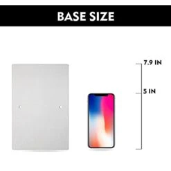 KES Hand Towel Stand For Bathroom Countertop Double-T Towel Holder Towel Rack With Square Base SUS304 Stainless Steel Brushed Finish, BTH209B-2 -GENERIC Shop 31Wiy2fUJlS