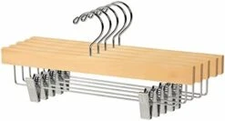 Better To U White Wooden Pants Hangers, Solid Wood Bottom Trousers Jeans Skirt Hangers With Clips (20 Pack) 19 Better To U White Wooden Pants Hangers, Solid Wood Bottom Trousers Jeans Skirt Hangers With Clips (20 Pack) -GENERIC Shop 31X5XFaENbL. AC