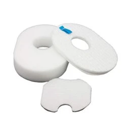 Vacuum Filters Replacement Set For Shark Rocket HV300, CS100, CS110, HV301, HV302, HV303, HV305, HV308, HV310, UV450, 8 Foam Filters + 8 Felt Filters + 8 Post-Filters, Compare To Part # XFFV300 -GENERIC Shop 31YnURiFMSL