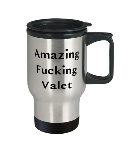GENERIC Sarcasm Valet Gifts, Amazing Fucking Valet, Birthday Gifts, Travel Mug For Valet From Colleagues 1 GENERIC Sarcasm Valet Gifts, Amazing Fucking Valet, Birthday Gifts, Travel Mug For Valet From Colleagues