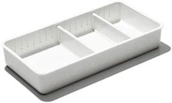 OXO Good Grips 4-Piece Complete Adjustable Drawer Bin Set With Removable Dividers -GENERIC Shop 31aX0v3FOVL. AC