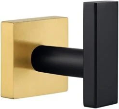 Angle Simple Bathroom Towel Hook, Stainless Steel Bath Towel Holder, Kitchen Towel Rack, Heavy Duty Garage Wall Hook, Single Robe Coat Hook Matte Black -GENERIC Shop 31b6NgGUMyL. AC