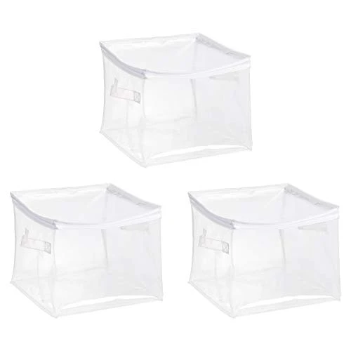 Amazon Basics Clear Zippered Organizers, 3-Pack 1 Amazon Basics Clear Zippered Organizers, 3-Pack