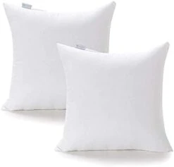 Acanva 20 X 20 Premium Polyester Stuffer Square Form Sham Throw Pillow Inserts, 4 Count (Pack Of 1), White -GENERIC Shop 31cCNTRzofL. AC 3