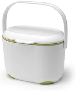 Addis 2.5 Litre Kitchen Compost Caddy, White/Grey -GENERIC Shop 31e6r ly L. AC