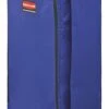 Rubbermaid Commercial Products High-Capacity Cleaning/Utility Cart Bag, 34-Gallon, Blue, Compatible With Rubbermaid Cleaning Carts