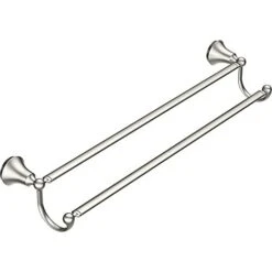 Moen CSI YB5222BN Wynford 24-Inch Double -Towel Bar, Brushed Nickel -GENERIC Shop 31itNqJOUhL