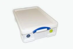 Really Useful Plastic Storage Box 33 Litre White Strong