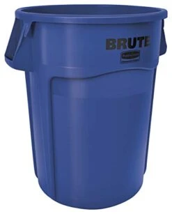 Rubbermaid Commercial Products BRUTE Heavy-Duty Trash/Garbage Can, 55-Gallon, Gray, Wastebasket For Home/Garage/Mall/Office/Stadium/Bathroom, Pack Of 3 -GENERIC Shop 31jP8QckHL
